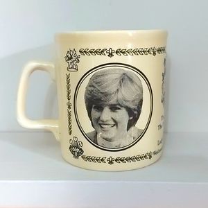 Vintage Diana and Charles Mug Made in England